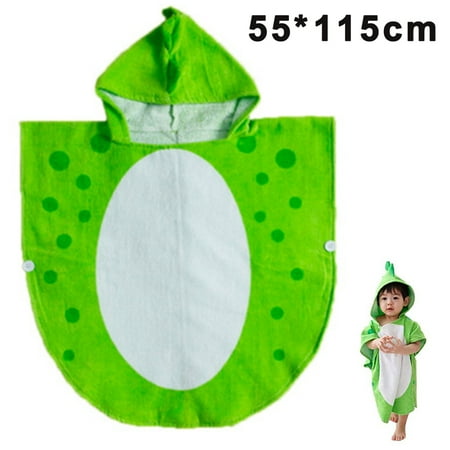 

Soft Cotton Baby Bath Towel Beach Towel Bathrobe for Kids 0-6 Years
