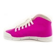thumbnail image 2 of Spring Court Women's Leather B2 Punch Fluo Sneakers Pink 8, 2 of 3