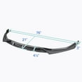thumbnail image 3 of Spec-D Tuning Matte Black Front Bumper Lip Compatible with 2019-2021 Honda Civic 4DR, 3 of 7