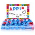 thumbnail image 1 of Magnetic Letters Kit, Classroom Magnets 238 Pcs with Large Double-Side Magnet Board and Storage Box, Foam Alphabet ABC Magnets Toy Set for Preschool Kids Learning Spelling - Classroom & Home Education, 1 of 5