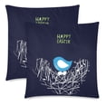 thumbnail image 2 of MKHERT Family Nest Throw Pillowcase Pillow Cover Cushion Couver 18x18 inch, Set of 2, 2 of 3
