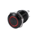 thumbnail image 1 of Interruptor De Botón Pulsador Momentáneo De Luz LED De 12 Mm 2 A Para Automóvil, Interruptor De Botón Pulsador Momentáneo De Luz LED Interruptor De Enganche Momentáneo LED,, 1 of 7