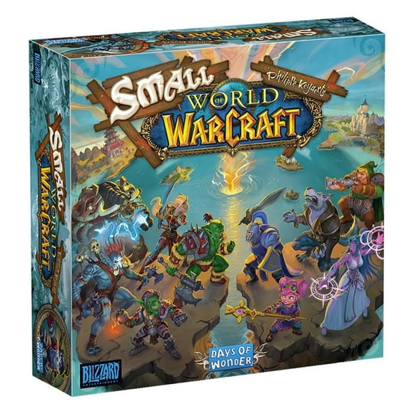 Small World of Warcraft Board Game - Fantasy Civilization Strategy Game, Family Game for Kids & Adults, Ages 8+, 2-5 Players, 40-80 Min Playtime, Made by Days of Wonder