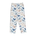 thumbnail image 4 of Daiia Butterfly Women's Sleep Pant with Pockets and Drawstring,Pajama Pants-Small, 4 of 9