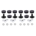 thumbnail image 1 of Ruiboury 12 Pieces/Set Drum Kit Cymbal Detachable Nonslip Percussion Instrument Pad Shown as Picture 2Set, 1 of 6