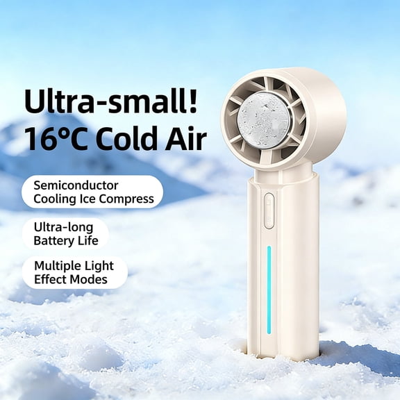 Violent Turbo Handheld Fan 199‑Speed, High Speed Mini Pocket Fan, Portable USB Rechargeable Jet Fan Cooler – Powerful Personal Air Blower for Outdoor Travel, Workshop, Camping & Home