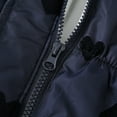 thumbnail image 5 of Girls Winter Coats Girls Puffer Coat with Pocket Zipper Winter Hoodies Coat Warm Windproof Children Padded Coats for Little Girls 4-5 Years, 5 of 7