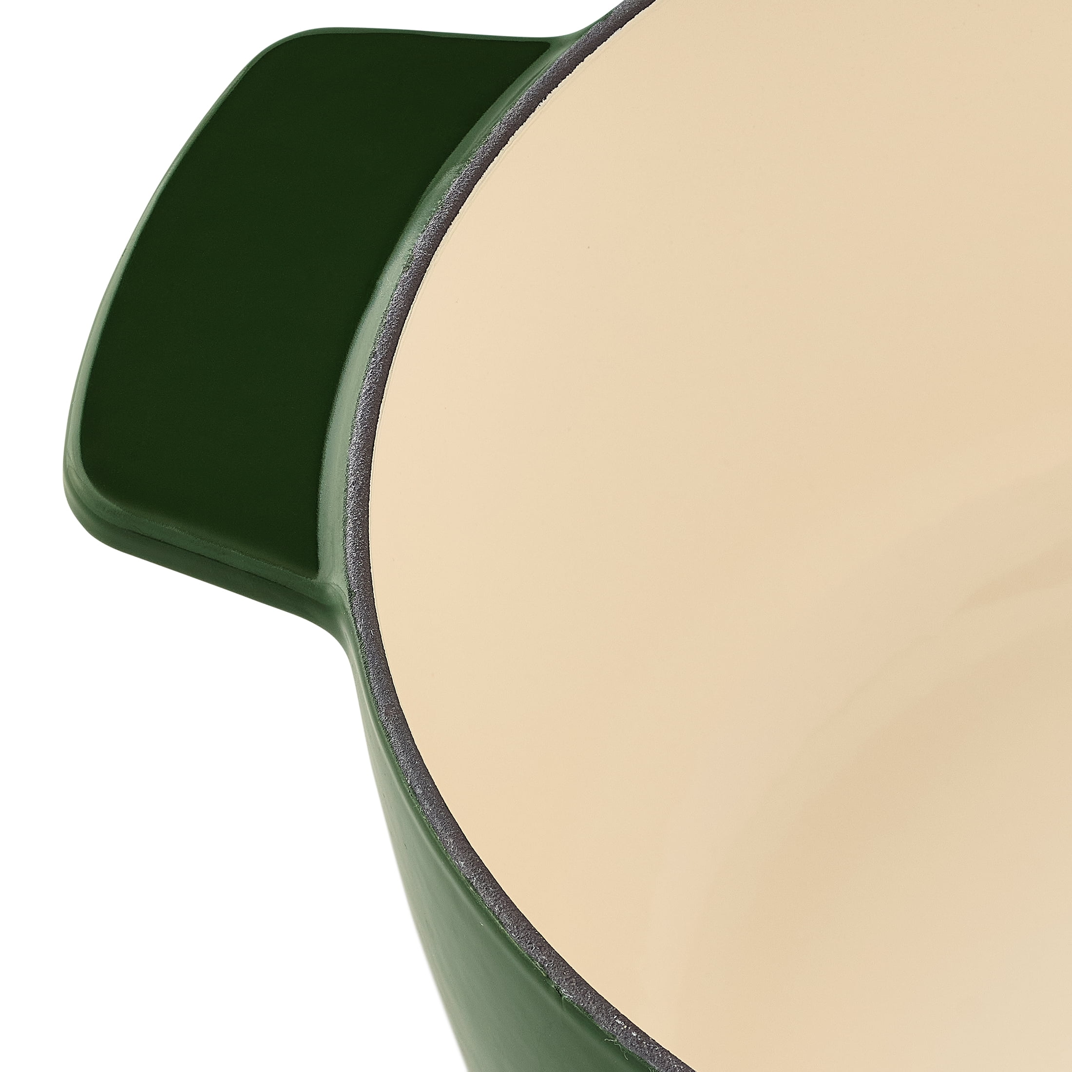 Better Homes & Gardens Green Enameled Cast Iron Dutch Oven with Lid, 5 Quart