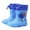 Dark Blue, variant on Girls Rain Boots With Detachable Covers Featuring Cute Bunny Dinosaur Design Lightweight Toddler Booties for Daily Wear And Rainy Days