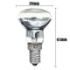 thumbnail image 2 of Replacement Lava Lamp E14 R39 30w Screw In Light Bulb Clear Reflector Spot Light Bulbs Lava Incande, 2 of 5