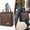 C, variant on Premium Thermal Lunch Tote Bag Reusable Leakproof Cooler Carrier for Work Travel Picnic, Style C