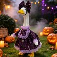 thumbnail image 4 of Antqov Halloween Goose Outfits Plastic Goose Clothes for 23" Cement, Cute Goose Costumes for Outdoor Yard Lawn Garden Patio Holiday Decor, 4 of 9