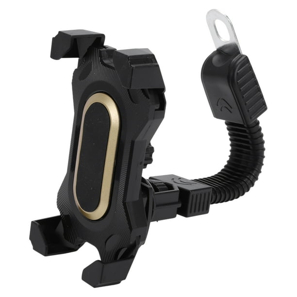 Soporte para Teléfono de Motocicleta Unique Bargains para Montaje en Espejo Retrovisor 4.7-7.2" Teléfonos 1 Pc
