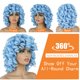 thumbnail image 2 of StrRid Pony Tails para mujer Clip de garra Extensión de cola de caballo Ondulado 20 "" Clips sintéticos en colas de caballo Extensiones de cabello Pelucas postizos esponjosos para bodas Fiesta Uso dia, 2 of 5