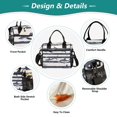 thumbnail image 3 of FORMRS Insulated Lunch Bag Unisex Large Capacity with Shoulder Strap, Light Sharks, 3 of 6