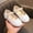 White, variant on CHUOU Mary Jane Shoes for Girls Sandals Solid Pearl Cute Flat Bottom Lightweight Hook Loop Princess Shoes Dress Shoes,2-2.5 Years
