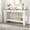 White, variant on 54" Console Table with Drawers & Open Shelf – Farmhouse Sofa Table for Entryway, Hallway & Living Room
