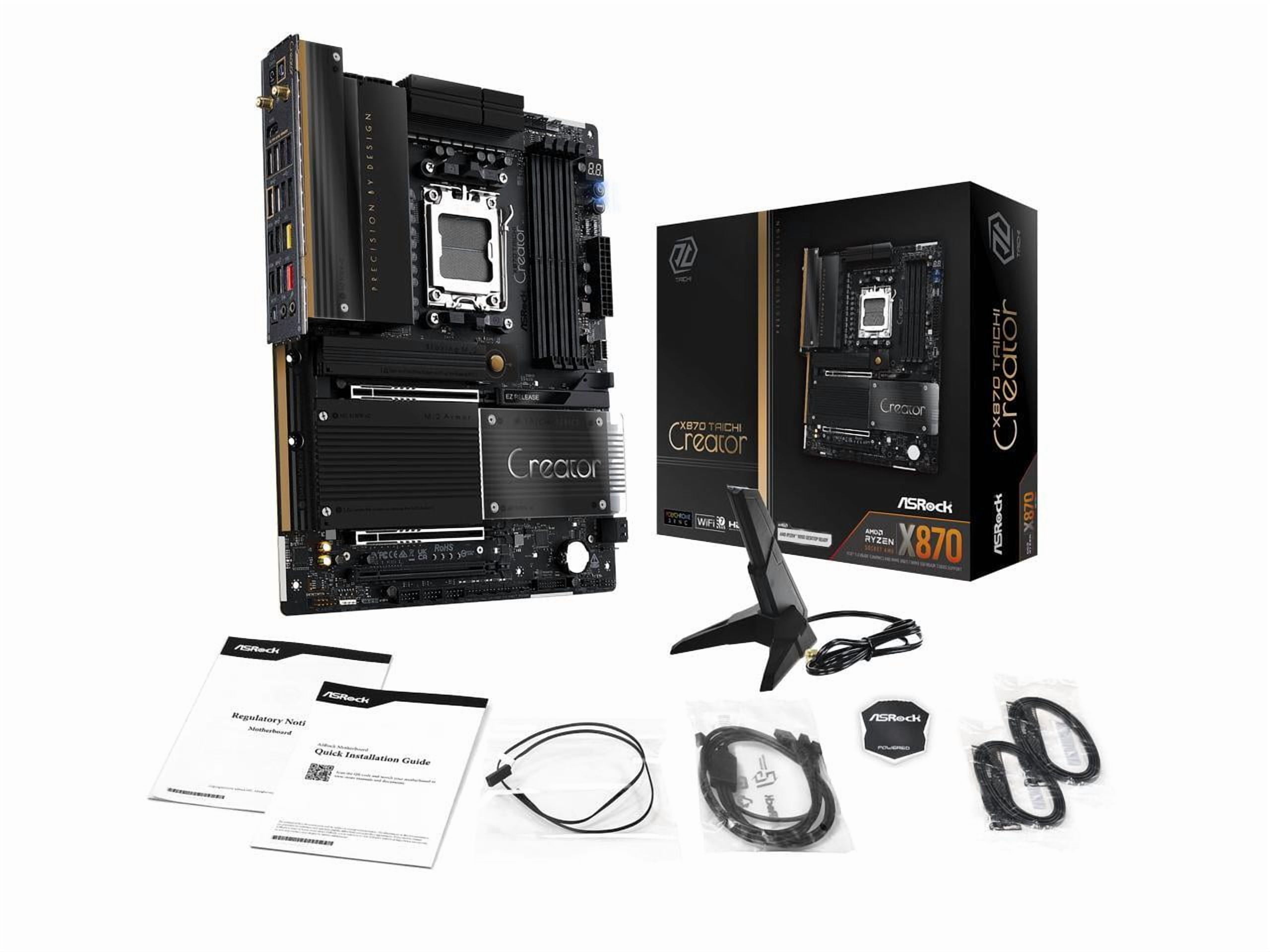 ASRock X870 TAICHI CREATOR AM5 AMD X870 ATX Motherboard
