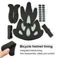 thumbnail image 4 of 23Pcs/Set Washable Helmet Pad Breathable Quick-drying Sponge Helmet Lining for Helmet, 4 of 8