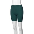 thumbnail image 5 of TheLovely Womens & Plus Basic Solid Cotton Mid Thigh High Rise Biker Bermuda Shorts, 5 of 5