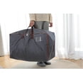 thumbnail image 5 of Bolsa grande de 100 l para guardar ropa debajo de la cama, con cremallera y resistente a la humedad (estrella gris), 5 of 5