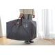 thumbnail image 5 of Bolsa grande de 100 l para guardar ropa debajo de la cama, con cremallera y resistente a la humedad (estrella gris), 5 of 5