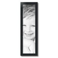 thumbnail image 2 of ArtToFrames 7" x 26" Black Satin Picture Frame, 7x26 inch Black MDF Poster Frame (WOM-5180), 2 of 8