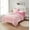 Pink, variant on Serta So Snuggly Kids Embossed Happy Face 7-Piece Bed in a Bag, Queen