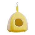 thumbnail image 2 of Winter Warm Bird Bed Hanging Hammock Hut, Comfortable Snuggle Nest House for Small Birds, Cage Accessories, Indoor Use Ground Desktop Placement, 2 of 6