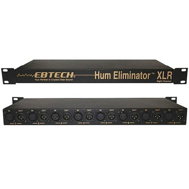 Ebtech Hum Eliminator 8 Ch Rack W/Xlr