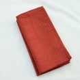 thumbnail image 4 of suxuMhao Serviettes en Tissu à Motif Gaufré - Serviettes en Tissu de Coton, Serviettes en Coton, Serviettes en Tissu pour le Souper, Serviettes Lavables, Serviettes Réutilisables Lavables, 17x17 Po, Ensemble de 8, Rouge - Convient aux Repas Quotidiens, 4 of 5