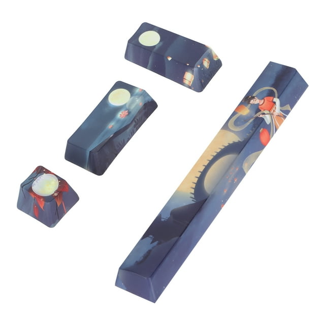 Kit De Teclas DIY, Diseño Profesional, Resistencia A La Abrasión, Teclas Personalizadas, 4 Teclas Para Teclados Mecánicos ANGGREK Otros