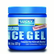 Lucky Super Soft Analgesics, Blue Ice Gel, 8 Oz