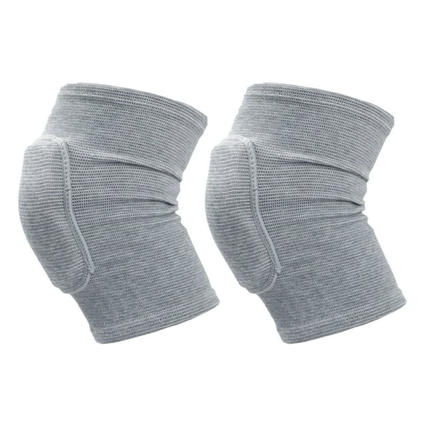 Rodilleras Deportivas Minnieouse 1 Par de Compresión para Gimnasio Baloncesto Protector Gris
