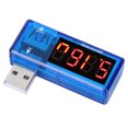 thumbnail image 2 of uds Detector USB probador de voltaje actual voltímetro amperímetro portátil para cargadores de teléfonos móviles azul, 2 of 8