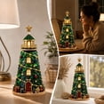 thumbnail image 3 of Clearance! DIY Christmas Seaglass Art Kit Seaglass Lighthouse Kit Sea Glass Art Kits for Adults (#3), 3 of 6