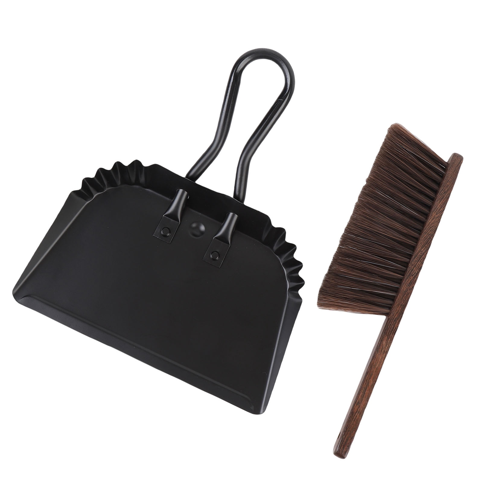 Dust Pan Broom, Dustpan and Brush Set Lightweight Rustproof Suspension Hole  for Home