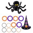 thumbnail image 3 of Ounissouiy Kits de anillos de Halloween Toss Inflable Holiday Festival Party Club Prom Indoor Outdoor Funny Play Toy Supplies Regalos Adultos Almacenamiento y organización del hogar, 3 of 6