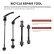 thumbnail image 3 of IFANLANDOR 1Jgo Quick Release Skewer Para En Negro Compatible Con Mtb Y Bicicletas De, 3 of 7