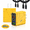 Yellow: 4Pcs(2 Chargers + 2 Cables), variant on QINIUXO USB C Charger Block, 2 Pcs USB C Adapter, 5-Port Wall Charger, Fast Charging Block, Type C Brick Chargers for Various Types of Mobile Phones, Yellow