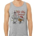 thumbnail image 2 of Holiday Tis the Season Tank Top Unisex Medium Grey, 2 of 5