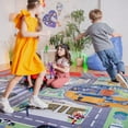 thumbnail image 3 of KC Cubs | Batman GOTHAM CITY™ Road Map Educational Learning & Game Area Rug Carpet for Kids and Children Bedrooms and Playroom, 3 of 10