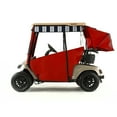 thumbnail image 2 of EZGO TXT Golf Cart PRO-TOURING Sunbrella Track Enclosure - Red, 2 of 2