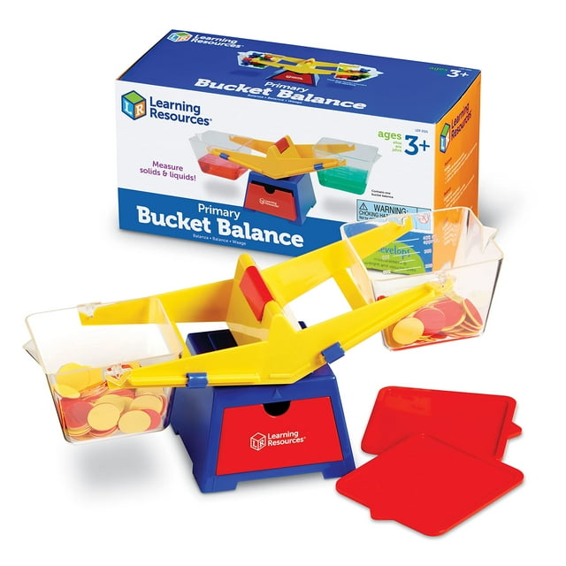 Recursos de aprendizaje de Bucket Balance Teaching Scale