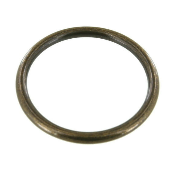 ORT Antique Brass, Thin O-Ring, Solid Brass-LL, Multiple Sizes