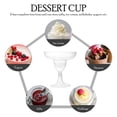 thumbnail image 6 of TAILTOSS Clear Plastic Cups Tall Stemmed General Consumers Catering Events 10Pcs 3.5X3X2.6In, 6 of 10