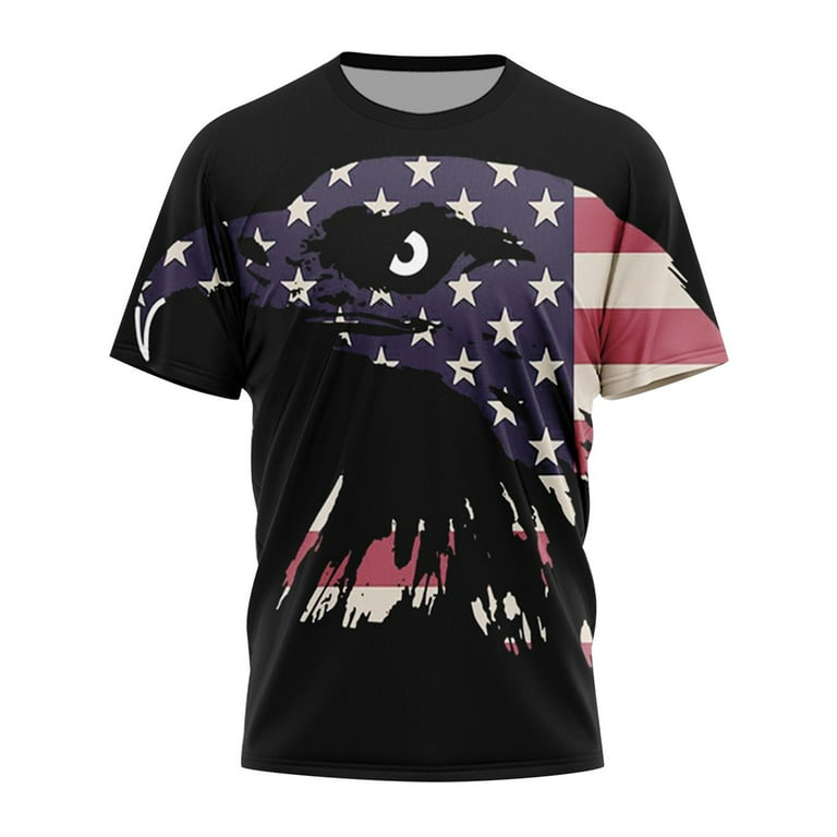 YUHAOTIN 4th of July Easter T Shirts for Teens Mens Summer