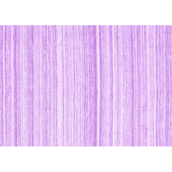Ahgly Company Indoor Rectangle Abstract Purple Contemporary Area Rugs, 2' x 5'