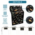 thumbnail image 6 of Black Dinosaur Table Runner 60 Inches, Vintage Letters Farm Animals Bed Runner Dresser Scarves Tabletop for Indoor Outdoor Parties/Ceremony/Banquet, 13" x 60", 6 of 8
