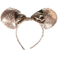 thumbnail image 1 of Diadema Disney MRGSE Minnie Oreja con lentejuelas y lazo en oro rosa, 1 of 2